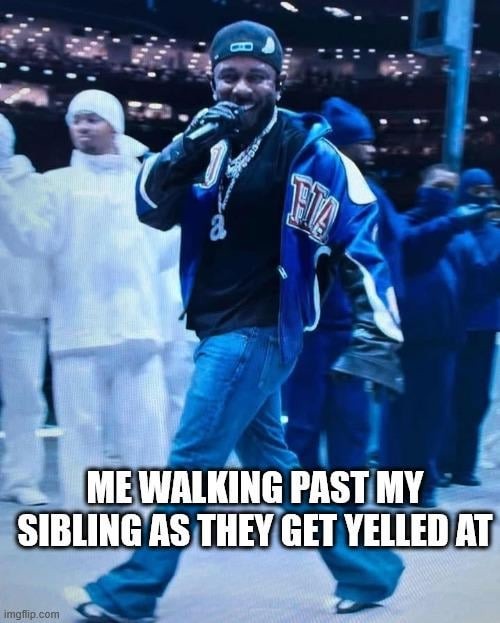 Kendrick Lamar walking new meme