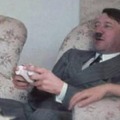 Me and my boi Adolf playing FIFA