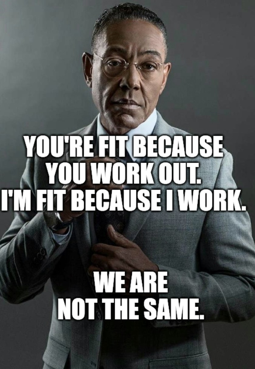 Working (out) - meme