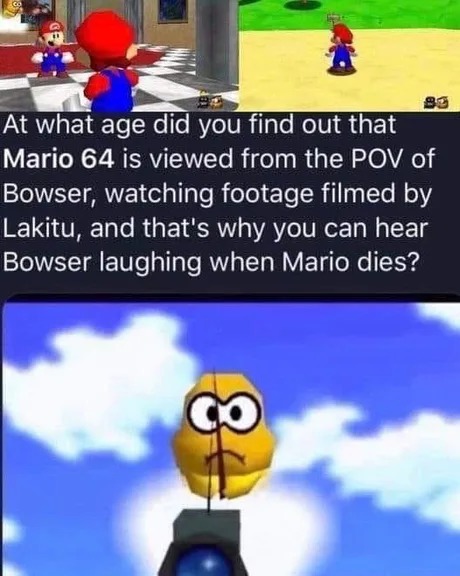 Mario 64 meme