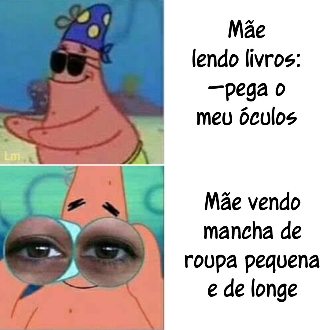 Dualidade de visão - meme