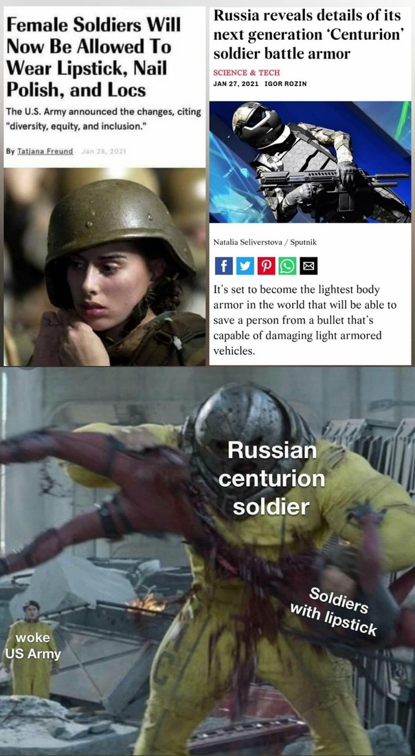Russian superiority - meme