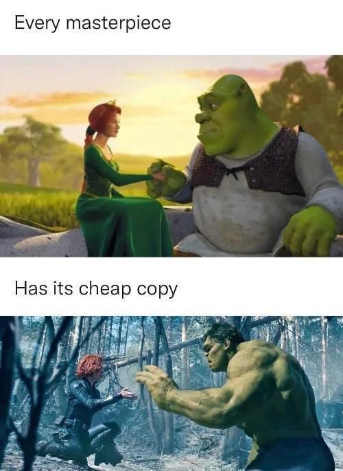 Same Hulk picture - meme