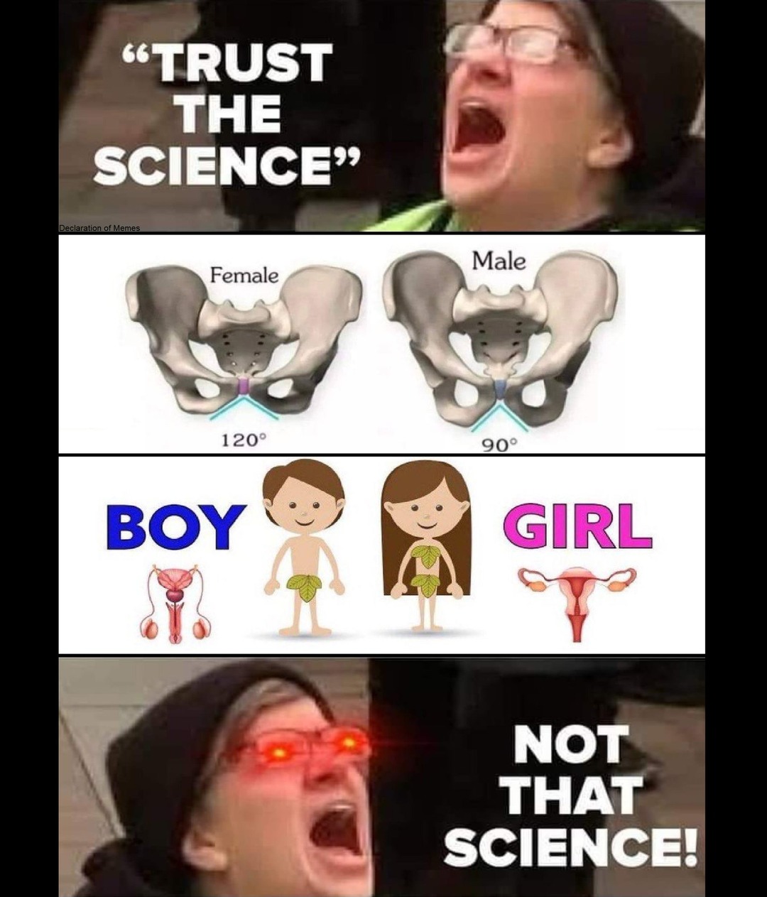 Not that science. - meme