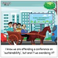 Is This the Right Way to Attend Sustainability Conference?