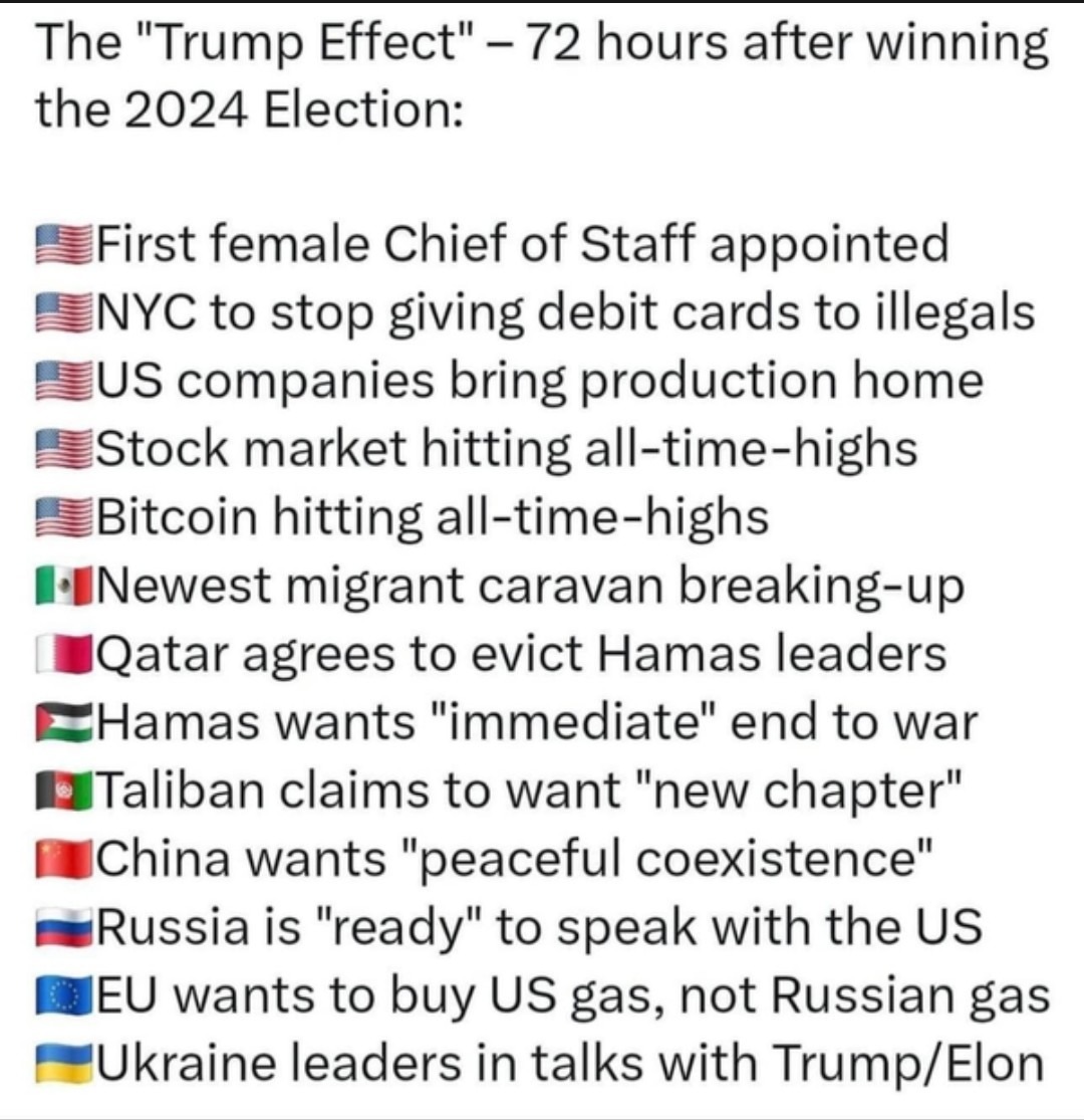 The trump effect - meme