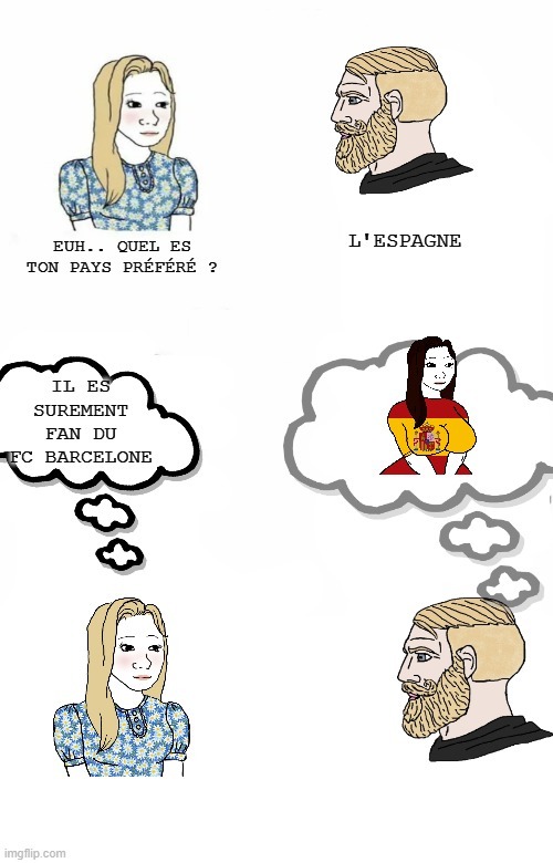 JE VAIS EN ESPAGNE - meme