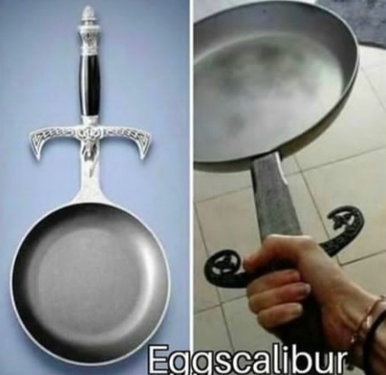 Eggscalibur - meme