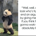 Pandas are not real
