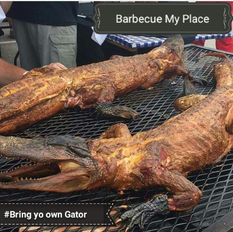 #Gator Barbecue - meme