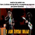 Cancion: Iron man de Black Sabbath