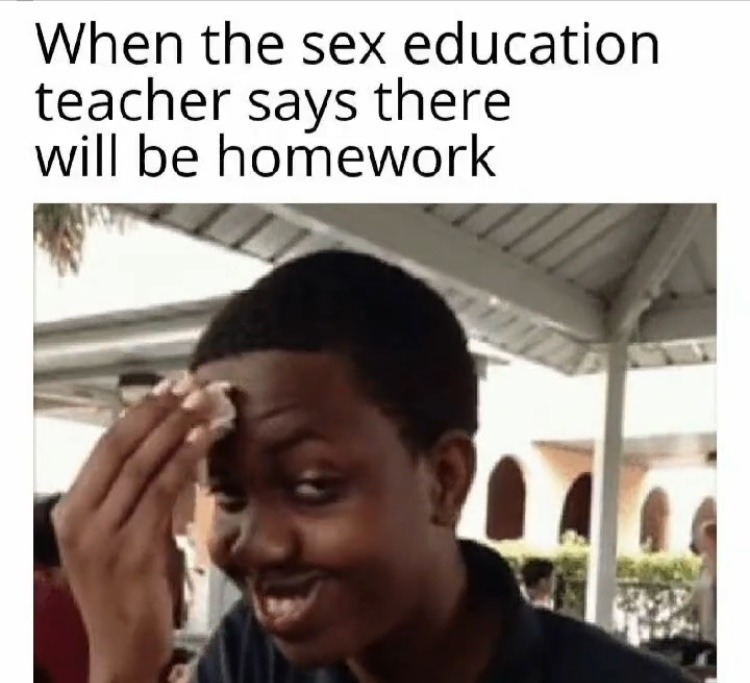 but I’m homeschooled - meme