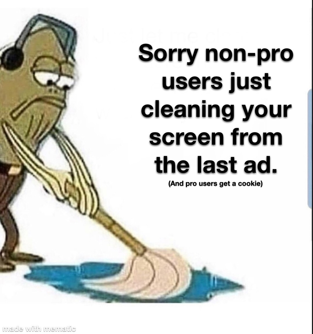 I’m sorry bout that ad - meme