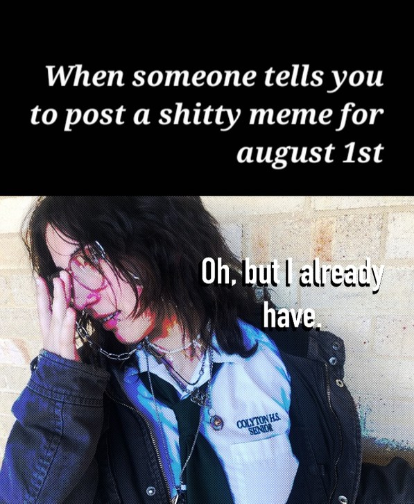 Hope the time zones don't mess with this - meme