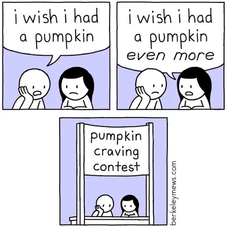 Halloween pumpkin cravin contest - meme