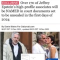 170 of Epstein's associates will be named in court