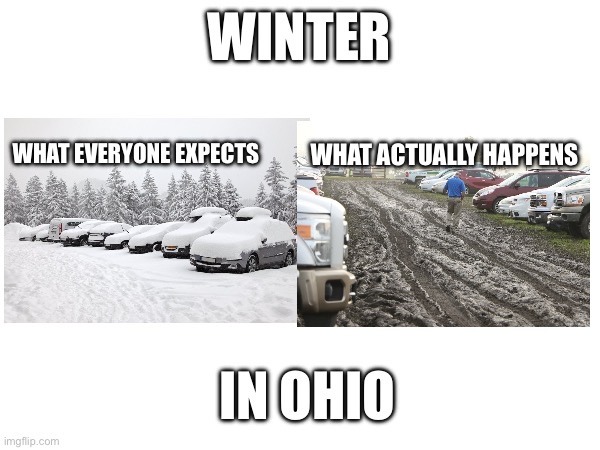 Ohio Winter - meme