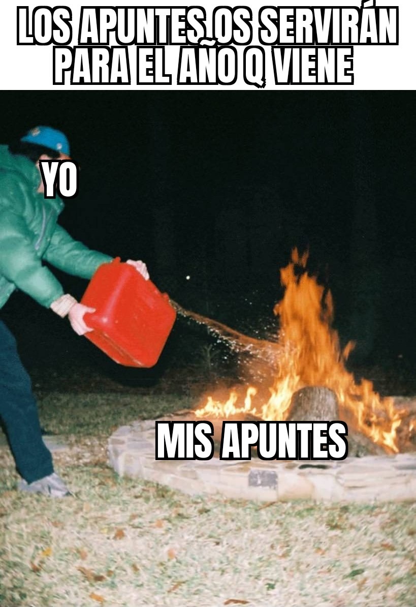 Demasiado tarde - meme