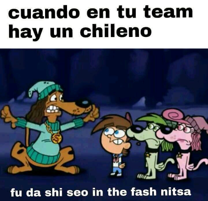 Stos chilenos - meme