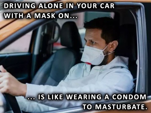 driving alone - meme