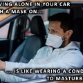 driving alone