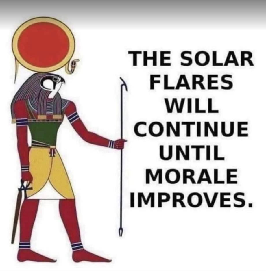 Hieroglyphs said something about "incur the wrath" - meme