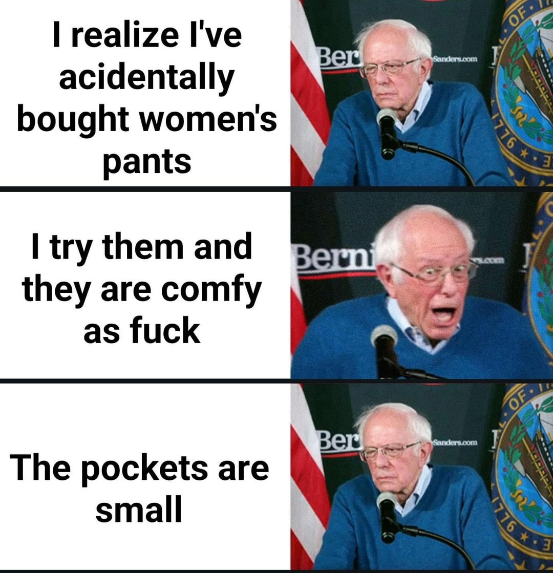 women's pants - meme