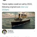 Global warming would have saves the titanic