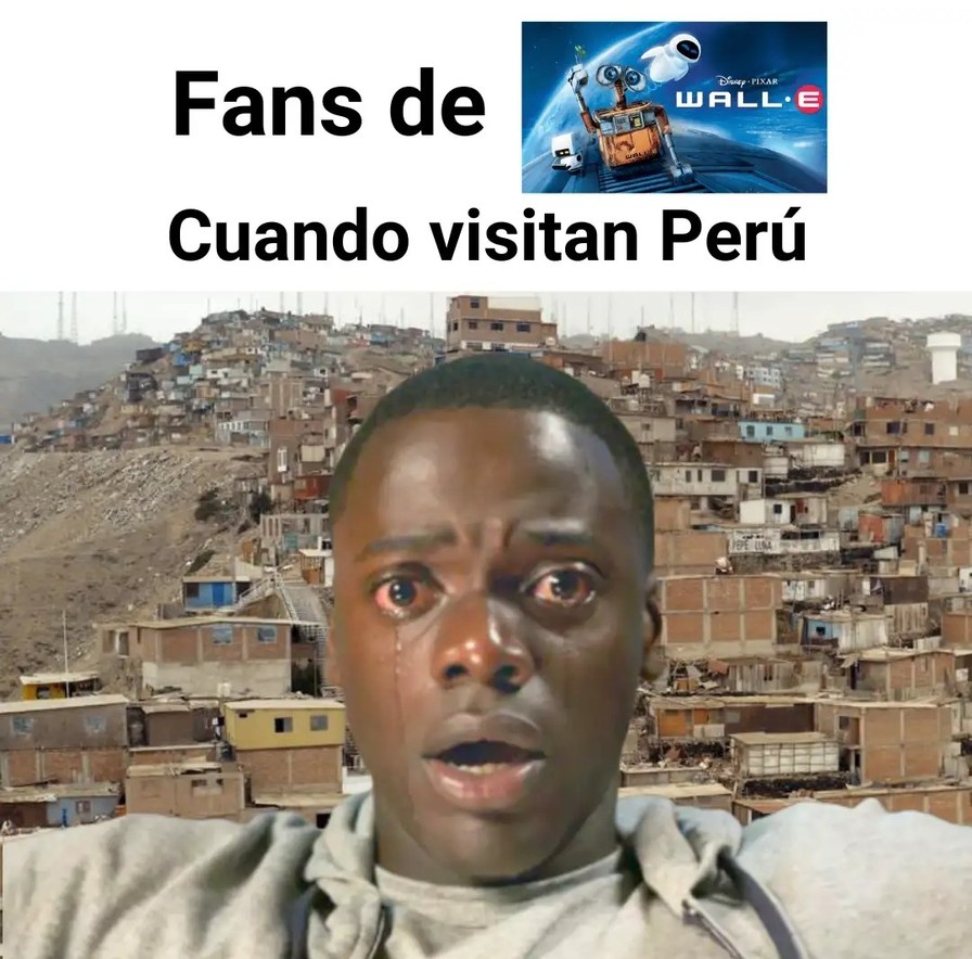 Peruanos de Waall-e - meme