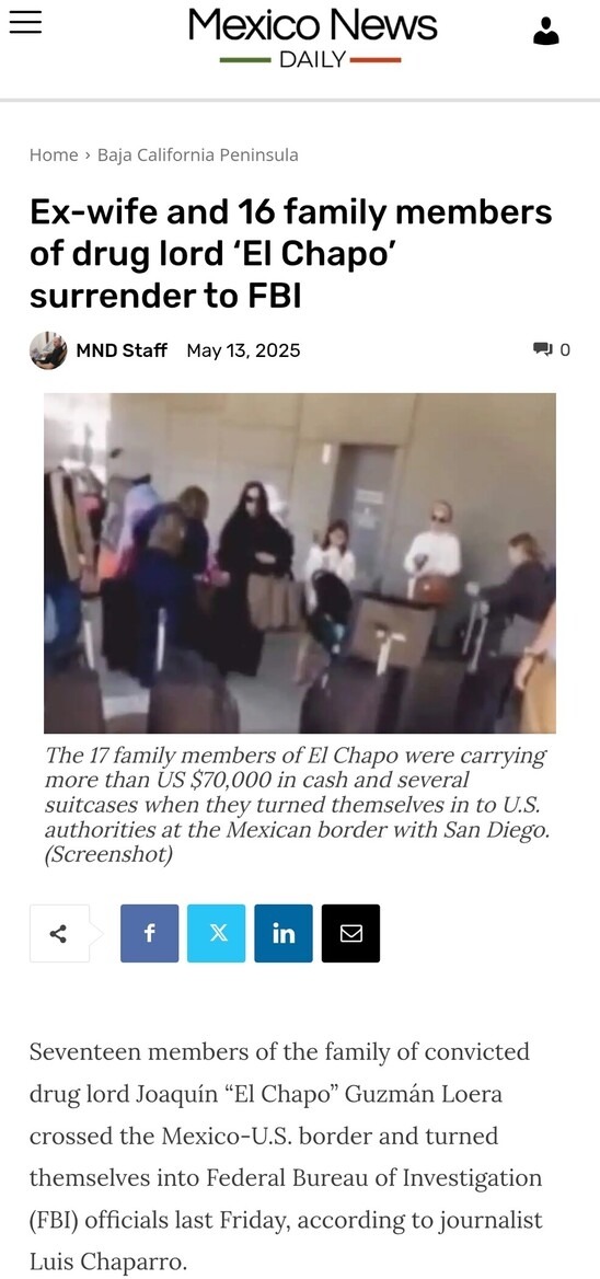 El Chapo family surrenders - meme