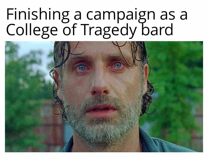 Tragedy bard - meme