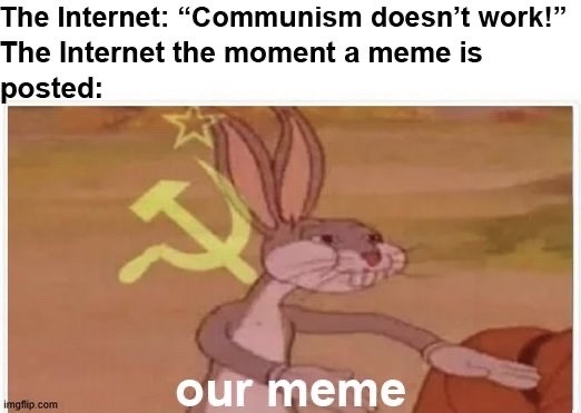 Meme is public property comrade