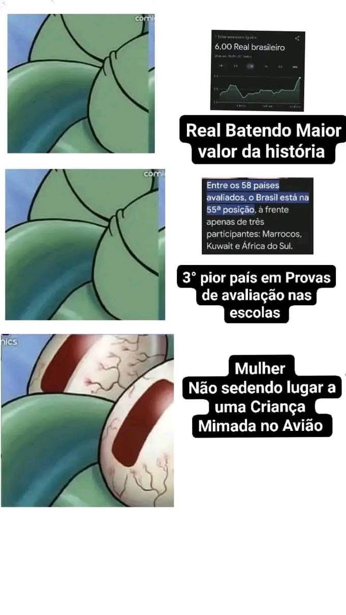 enquanto isso no brazeu - meme