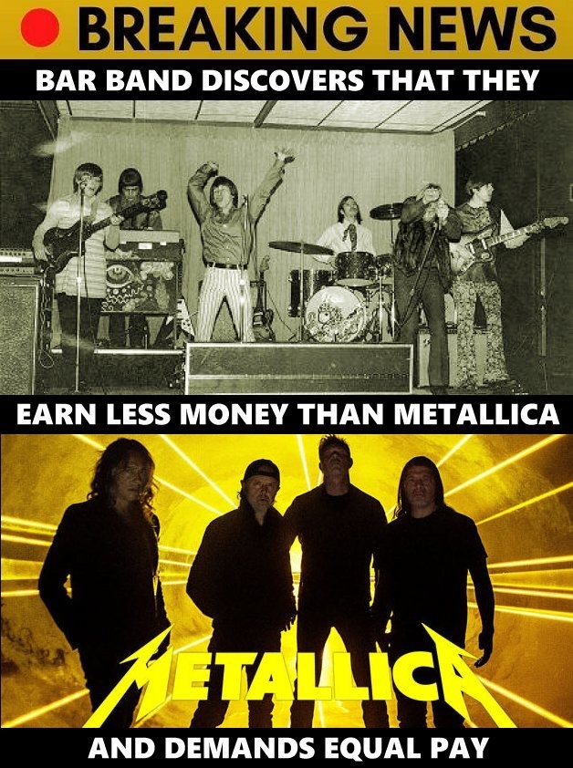 Pay us what you owe us! - meme