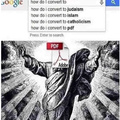 How to I convert to PDF