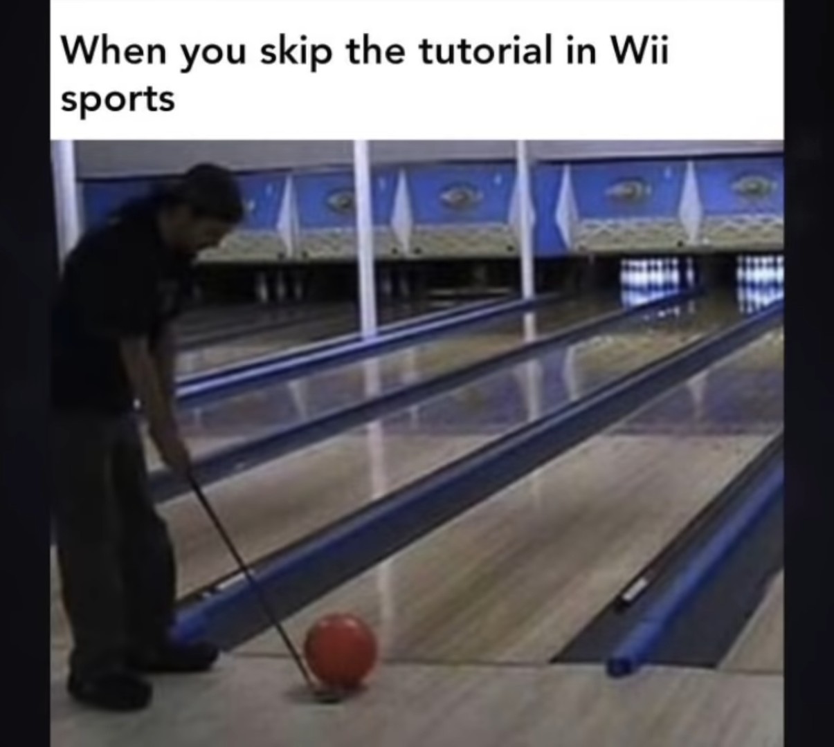 Wii sport - meme