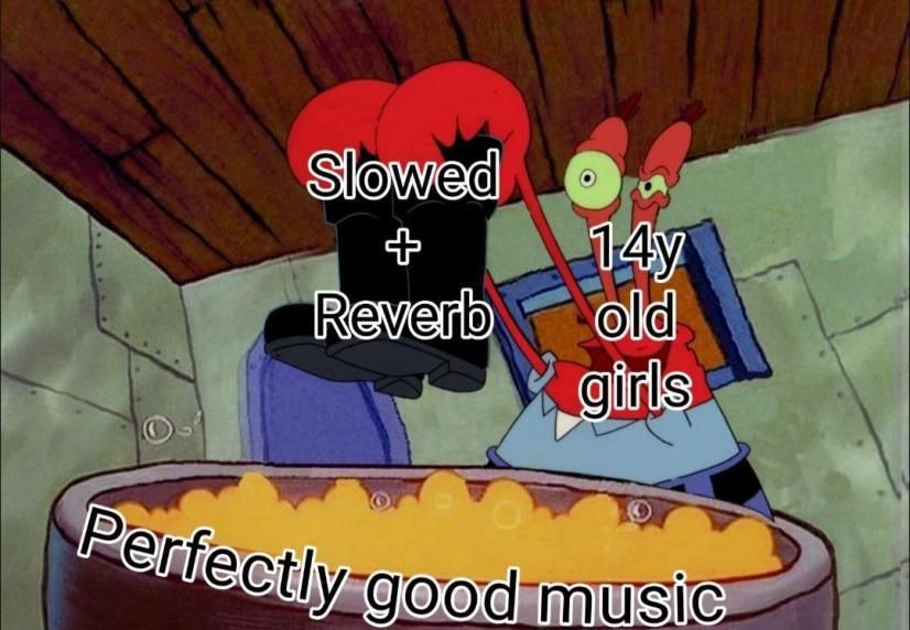 Depressing music - meme