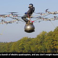 Electric quadcopters