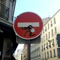 A sign in France