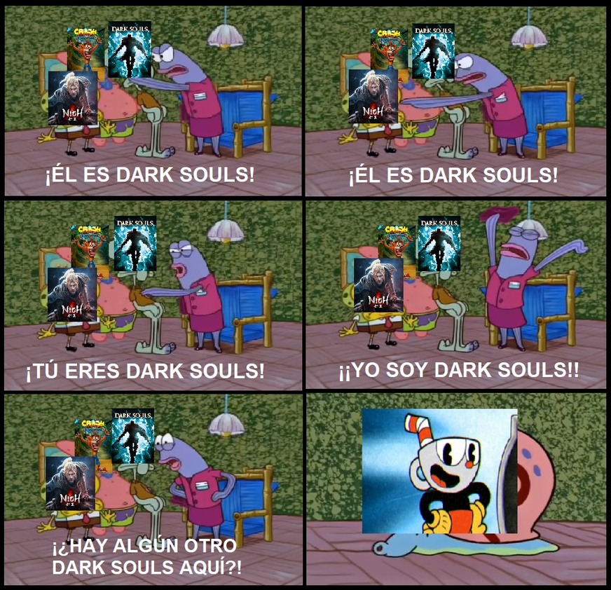 Yo soy como Dark Souls - meme