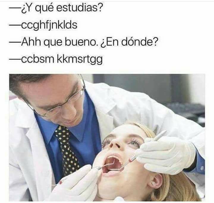Putos odontologos - meme
