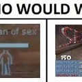 The man of sex VS Doctor sex