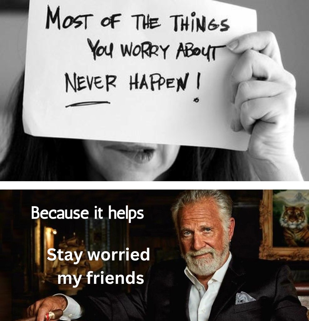 It’s called manifesting - meme