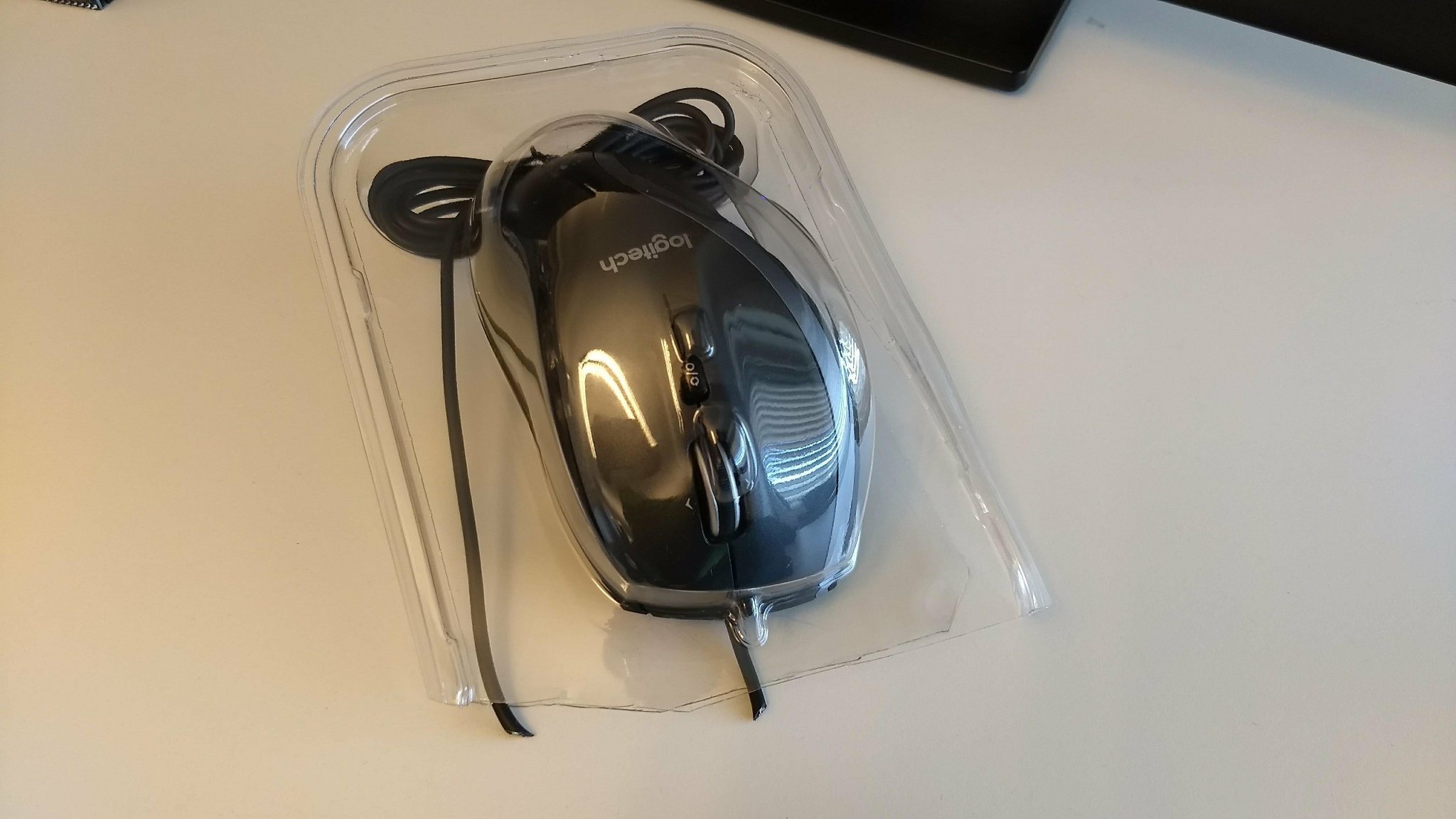 I was hyped to use my new mouse at work - meme