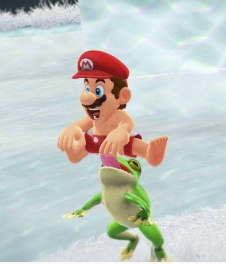 Mario otacú - meme