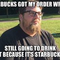 Starbucks hipster