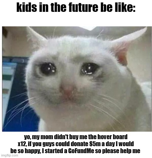 Kids in the future be like: - meme