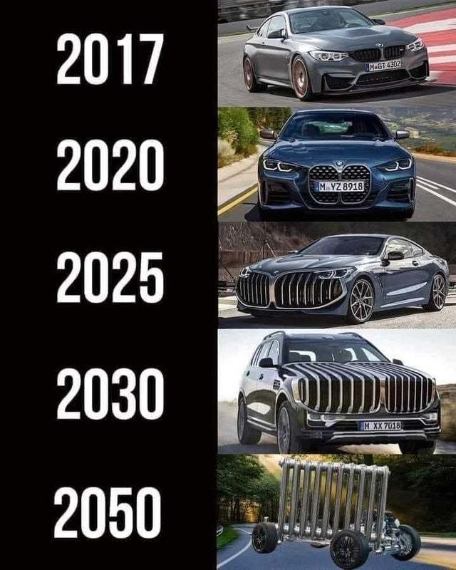 cars are changing - meme