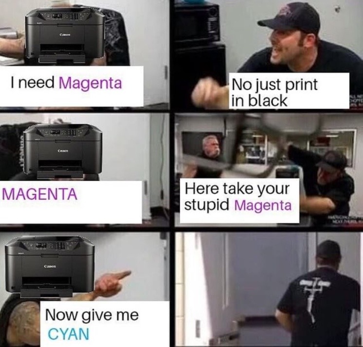 printer - meme