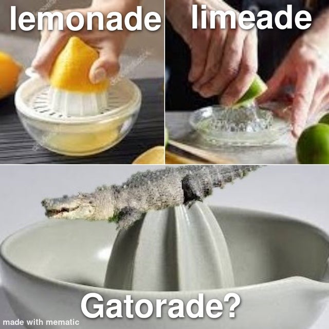 how Gatorade is made - meme